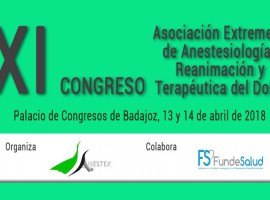 XI Congreso ANESTEX: Badajoz, 13 y 14 de abril de 2018